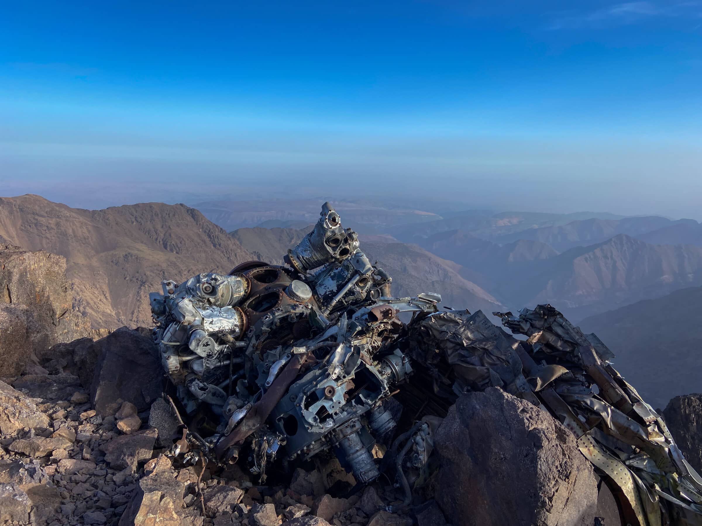 Vliegtuigenjin 1 | Toubkal klim
