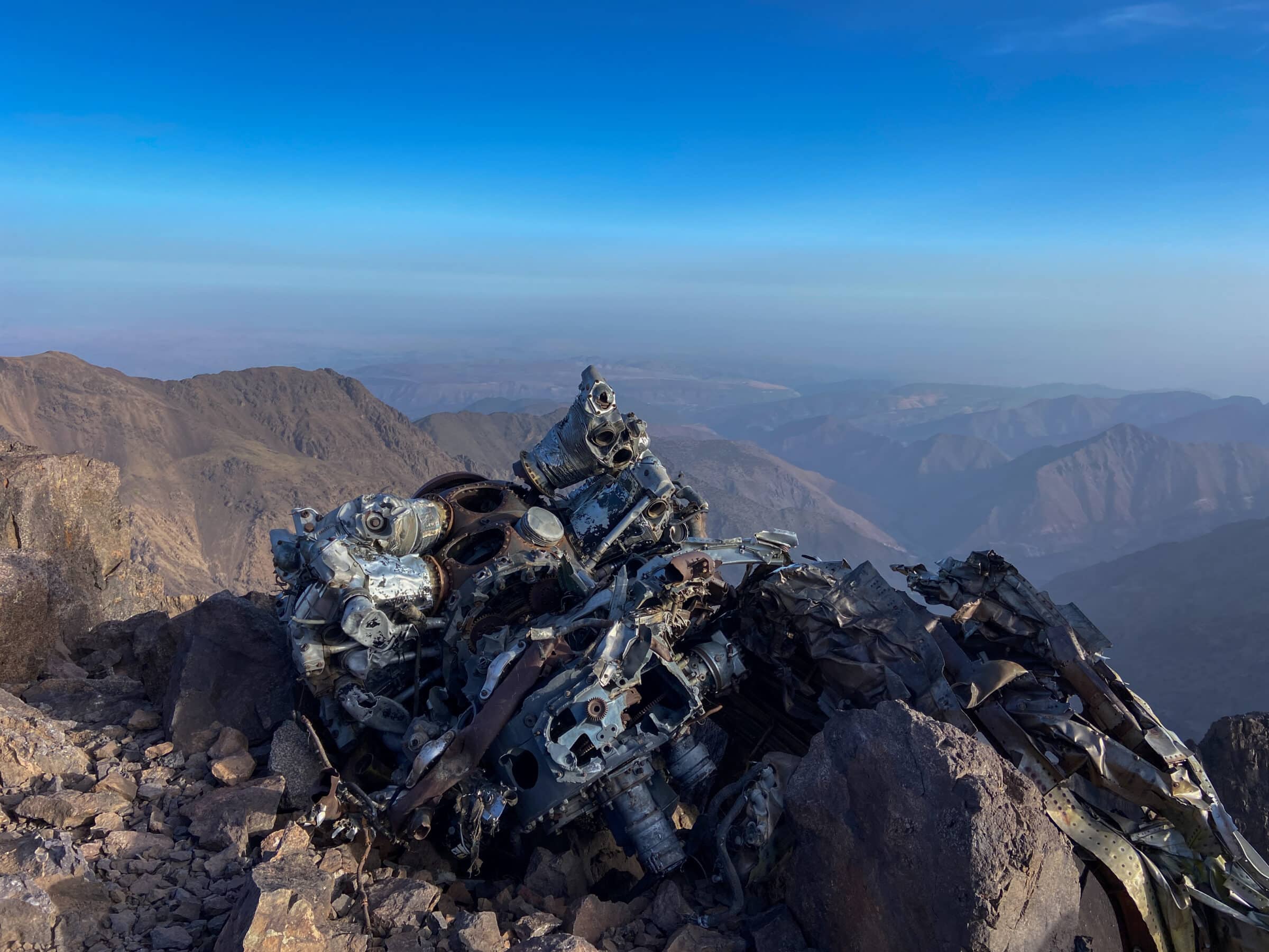 Vliegtuigmotor 1 | Toubkal beklimmen