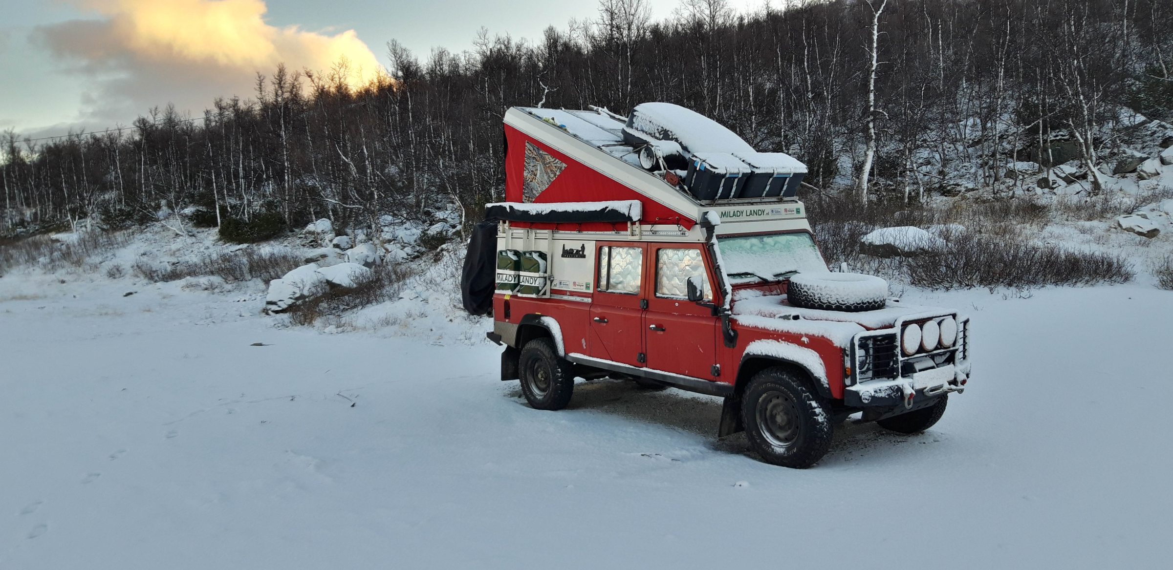 Mattina sulla neve | Intorno al Mar Baltico in inverno