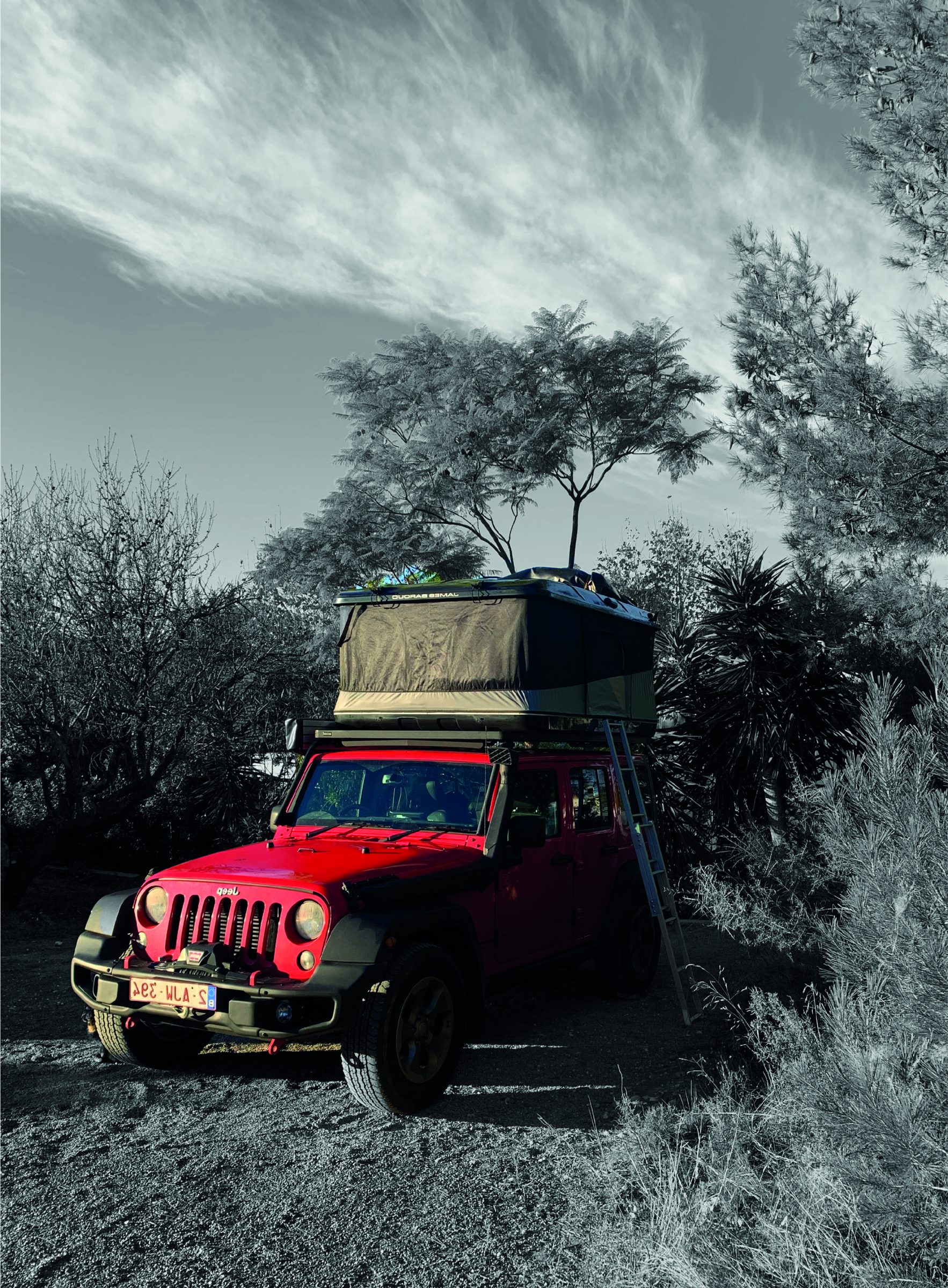 Red | overlanden Noord-Amerika Zuid-Amerika Jeep Wrangler | Wereldreizigers.nl