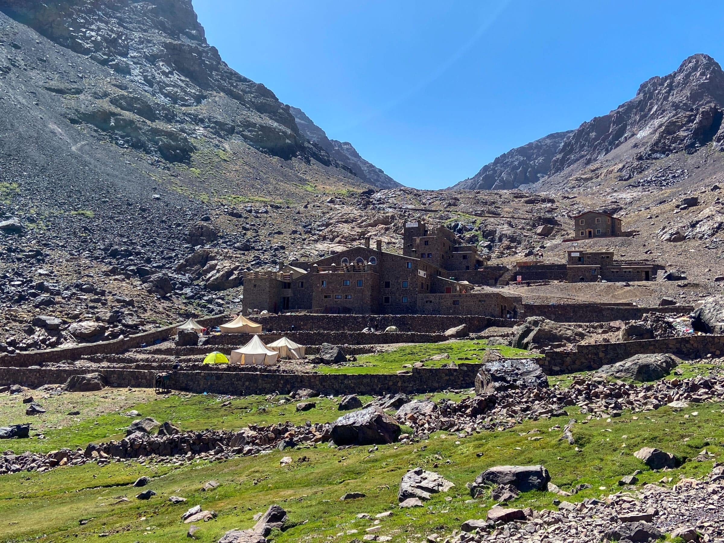 Refuge de Mouflons op 3207m | Toubkal klim