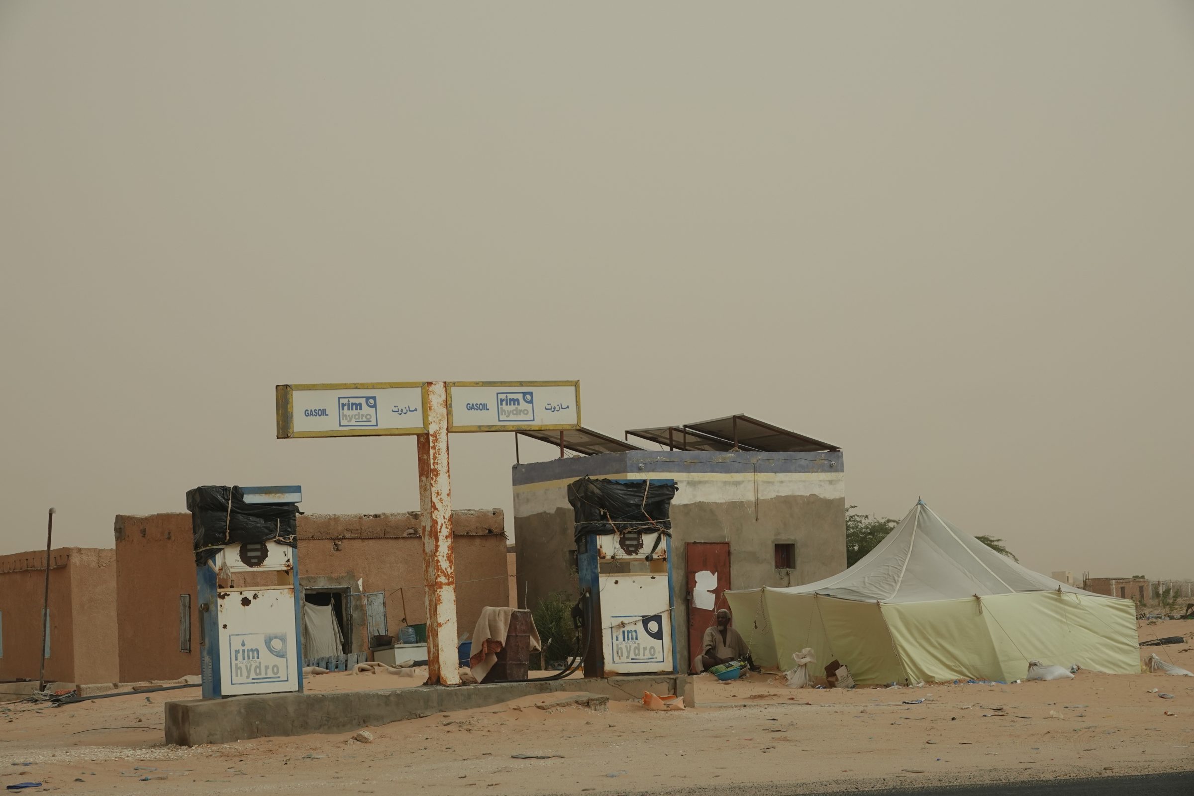 Tankstation | Overlanden in Mauritanië