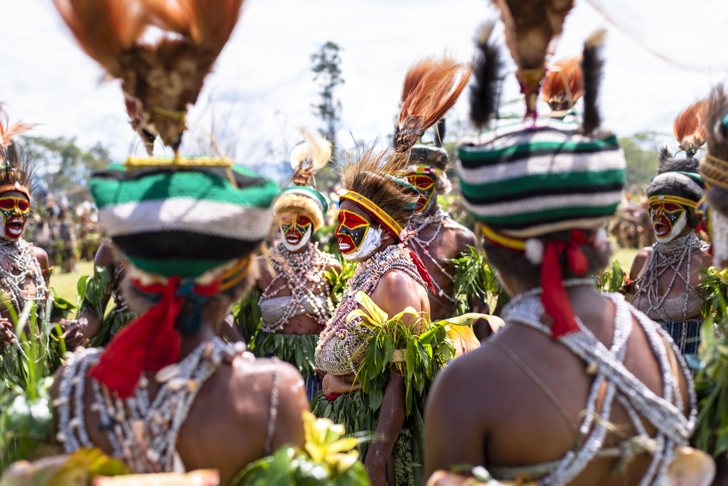 Tribes op het Mount Hagen Festival, © MYgrations.nl