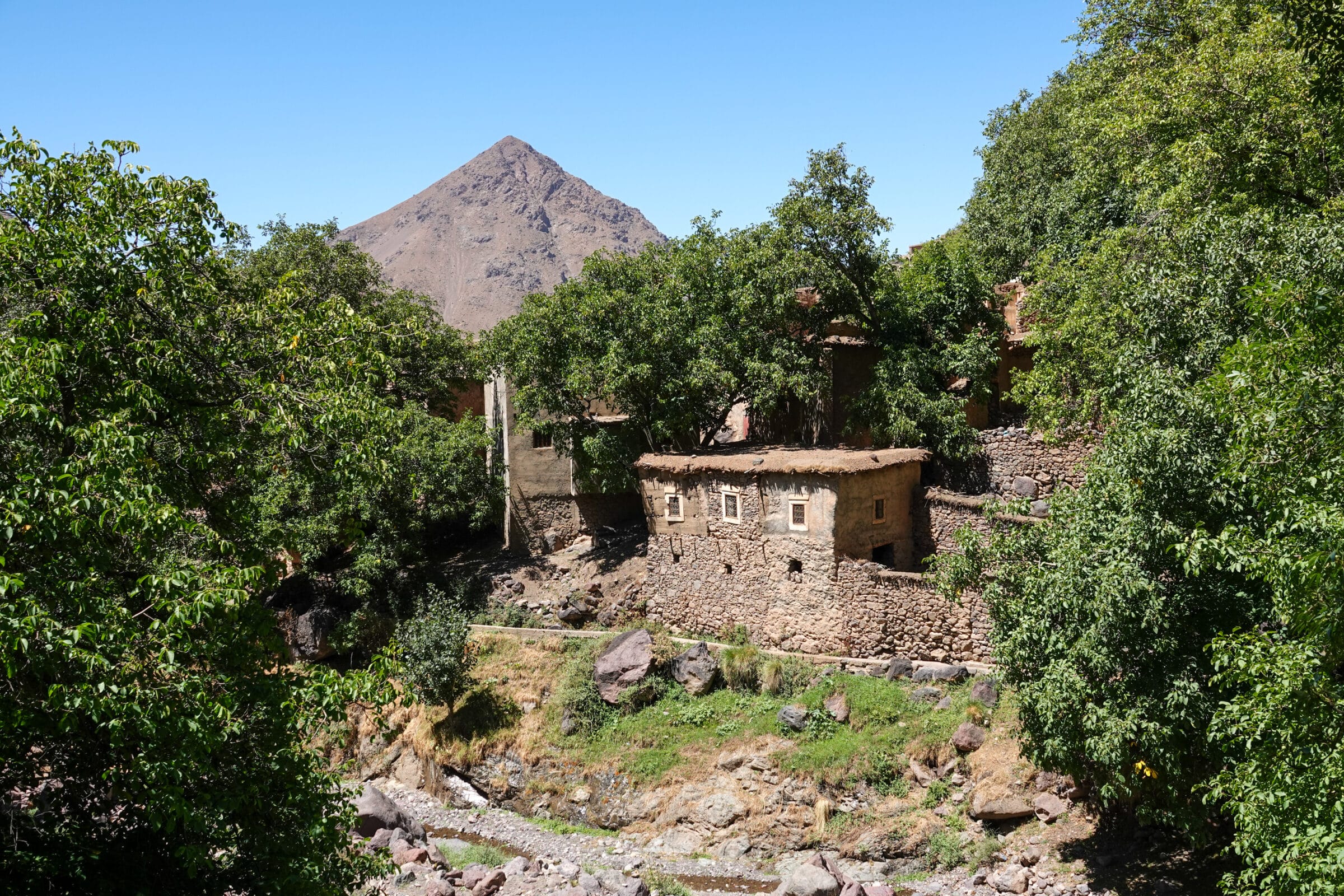 Verscholen huisje | Toubkal beklimmen