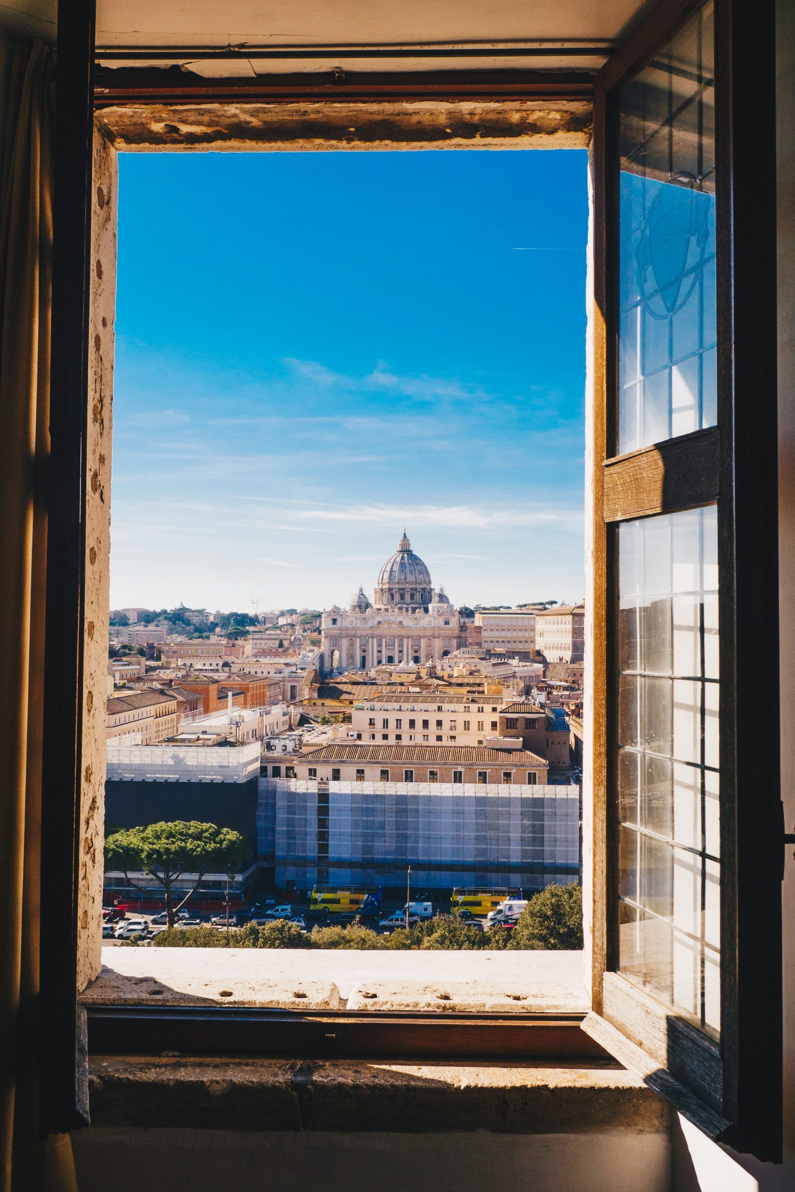 Uitzicht op Vaticaanstad - Stedentrip Rome
