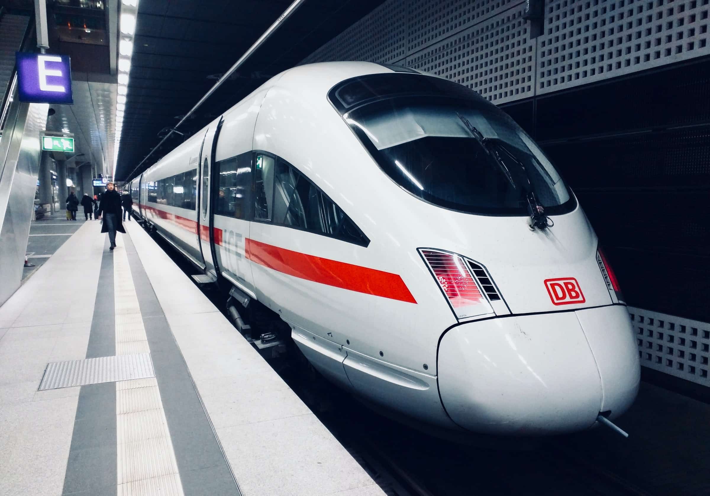 ICE trein in Duitsland