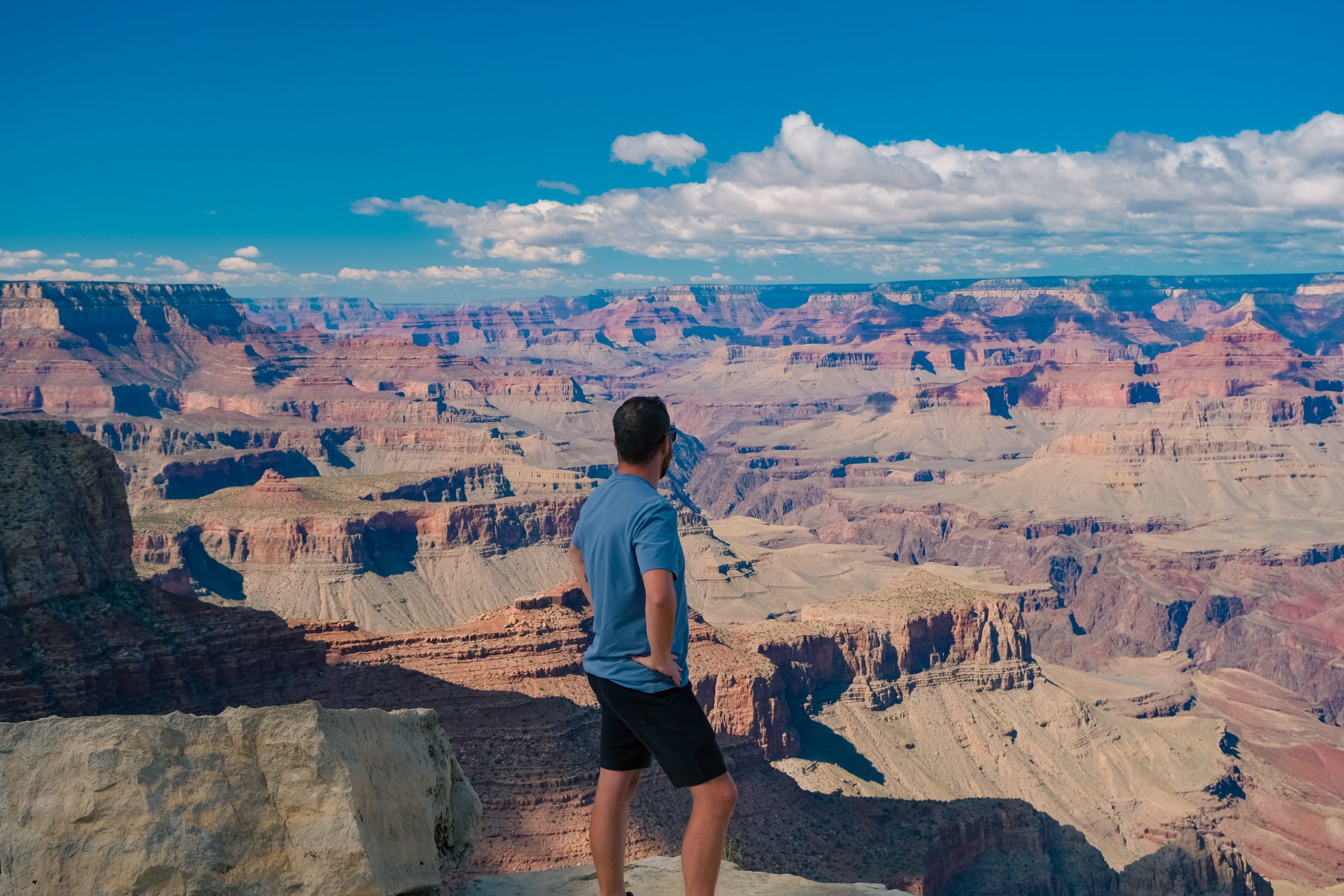 Chris i Grand Canyon nasjonalpark