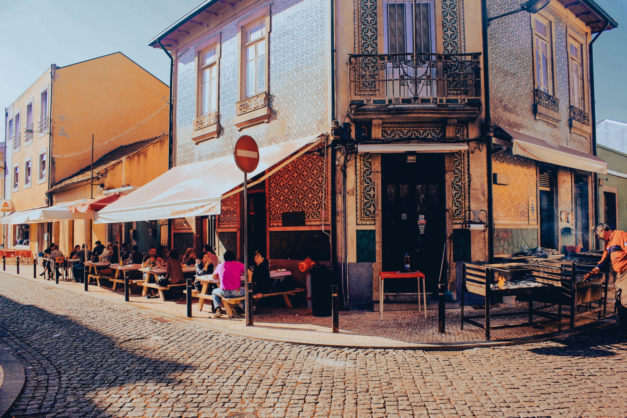 Verse vis bij een klein restaurant | Stedentrip Porto