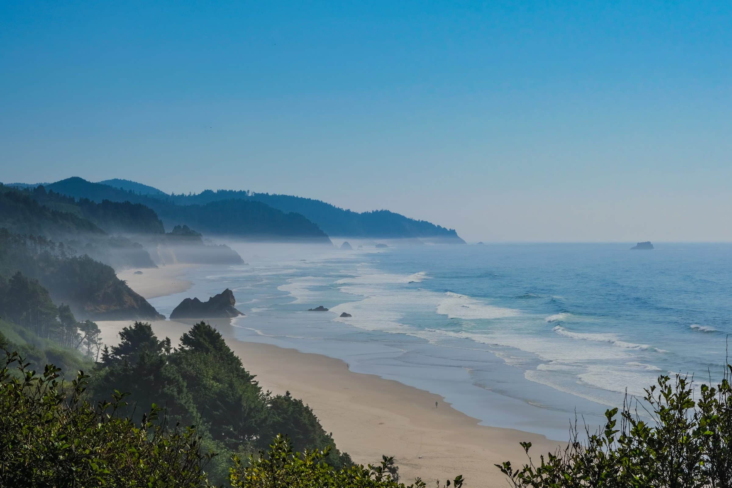 Divoké kempovací místo | Silver Point Interpretive Overlook, West Coast America