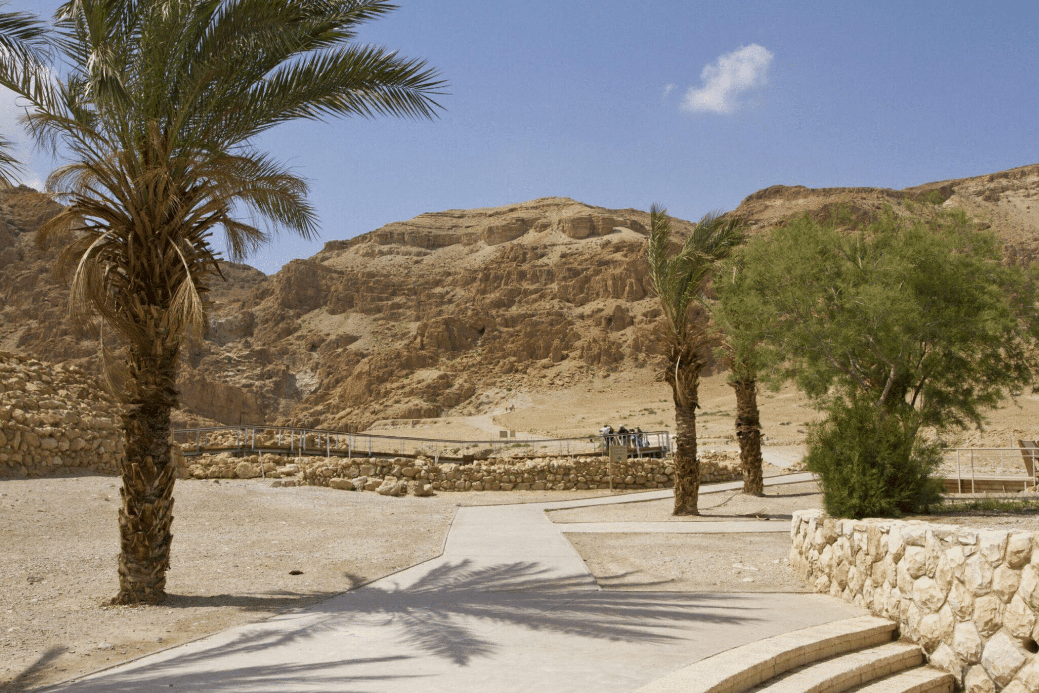 Qumran Nasionale Park | Die dooie see