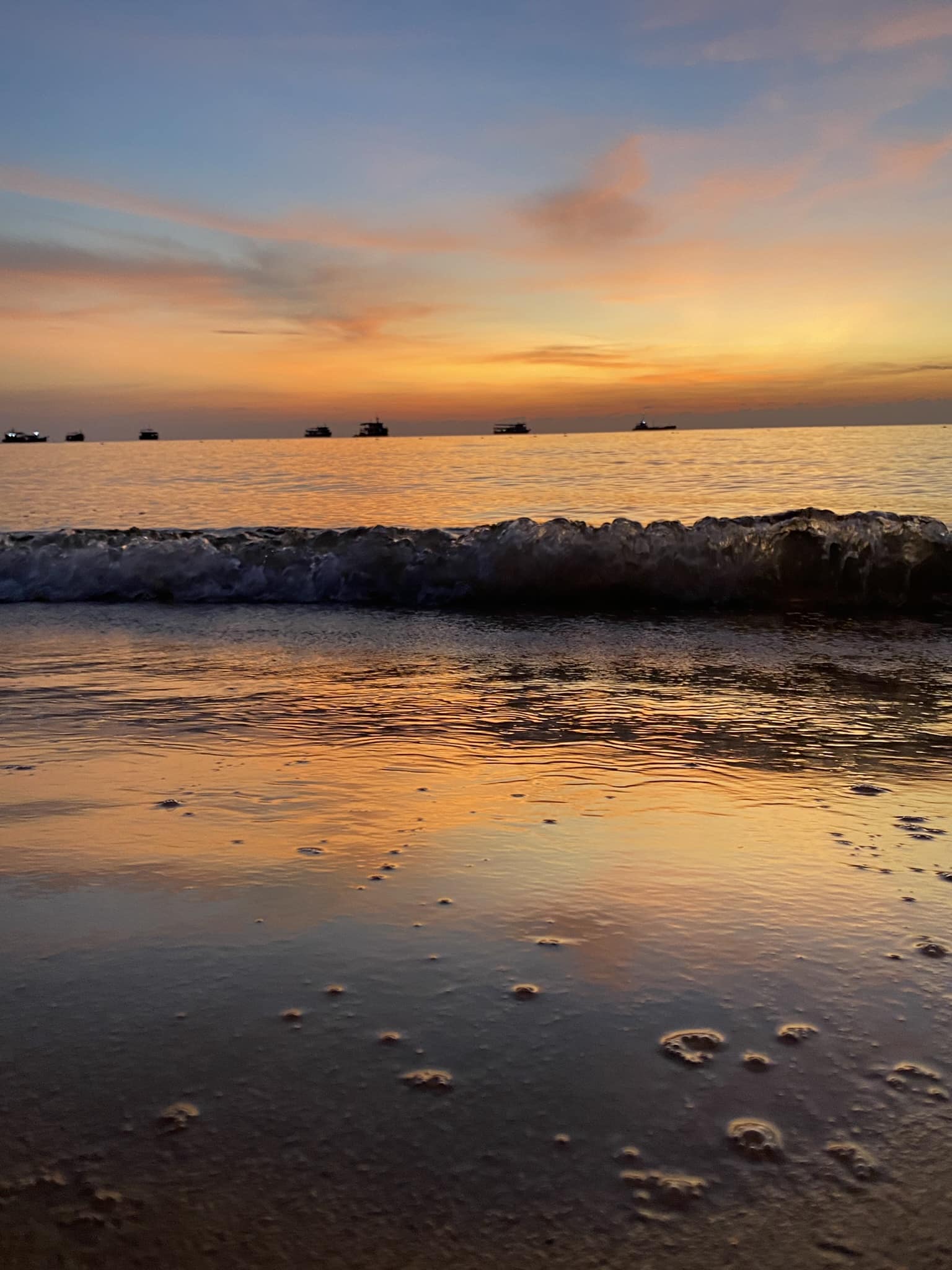 Pôr do sol Praia de Sairee | O que fazer em Koh Tao