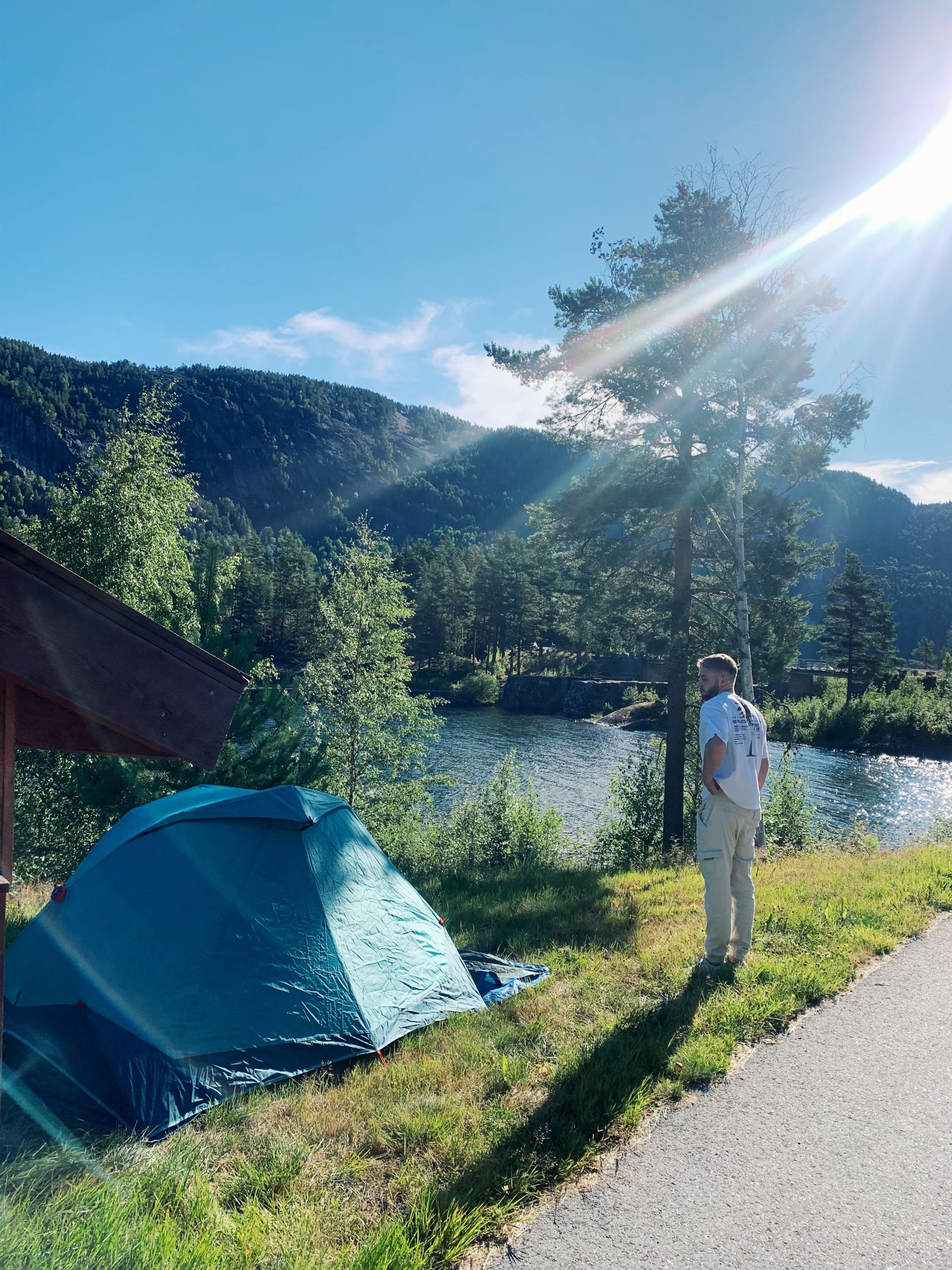 Mjesta za kampiranje uz cestu | Norveška