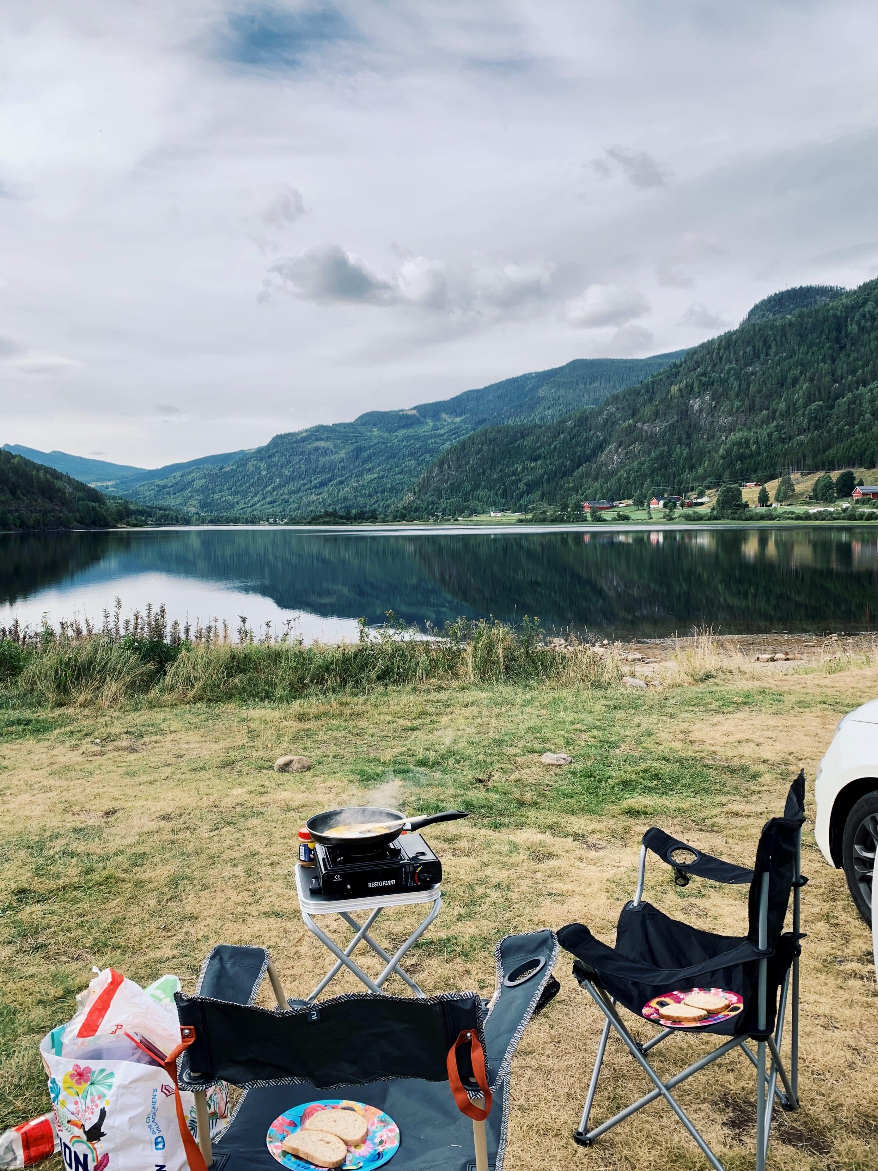 Camping salvaje en Noruega