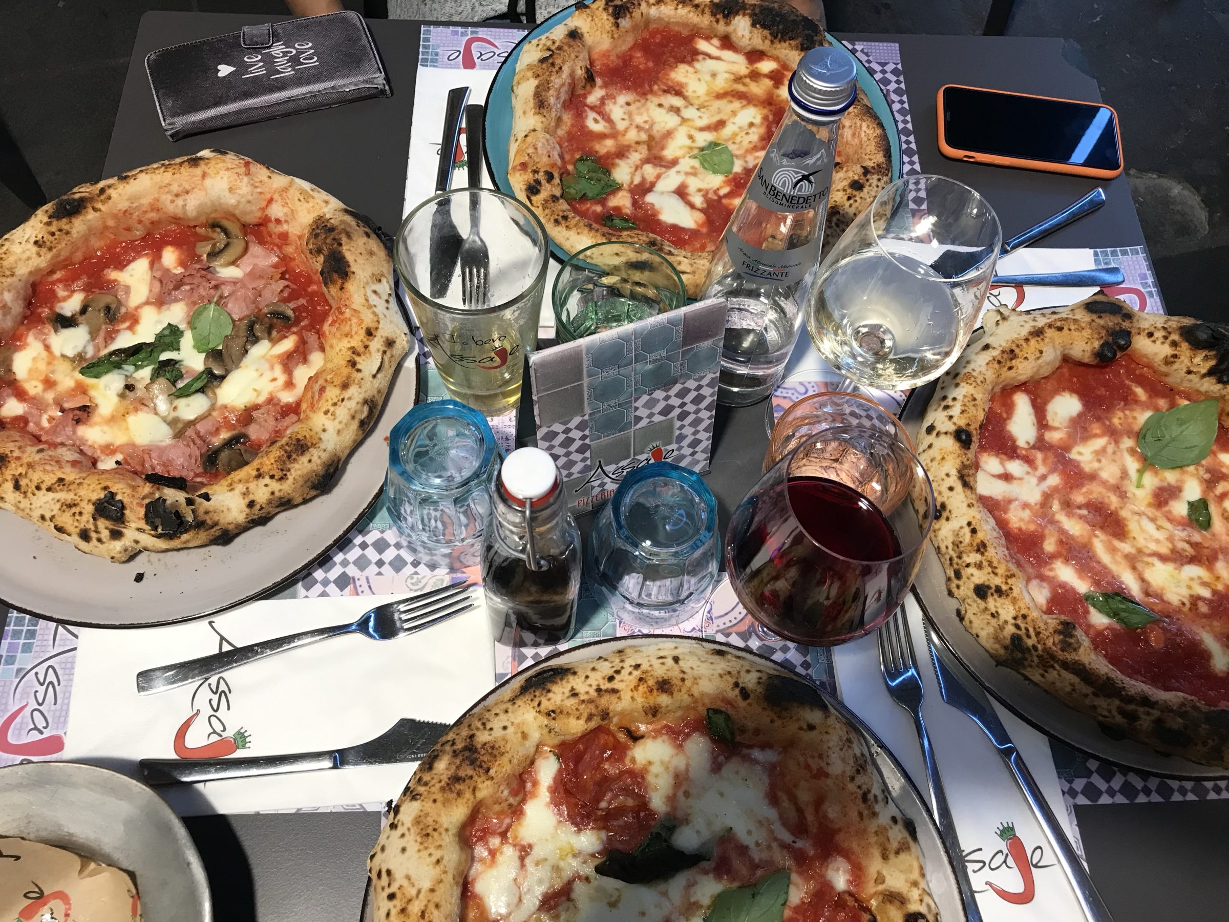 Pizza, Triest, Italië 