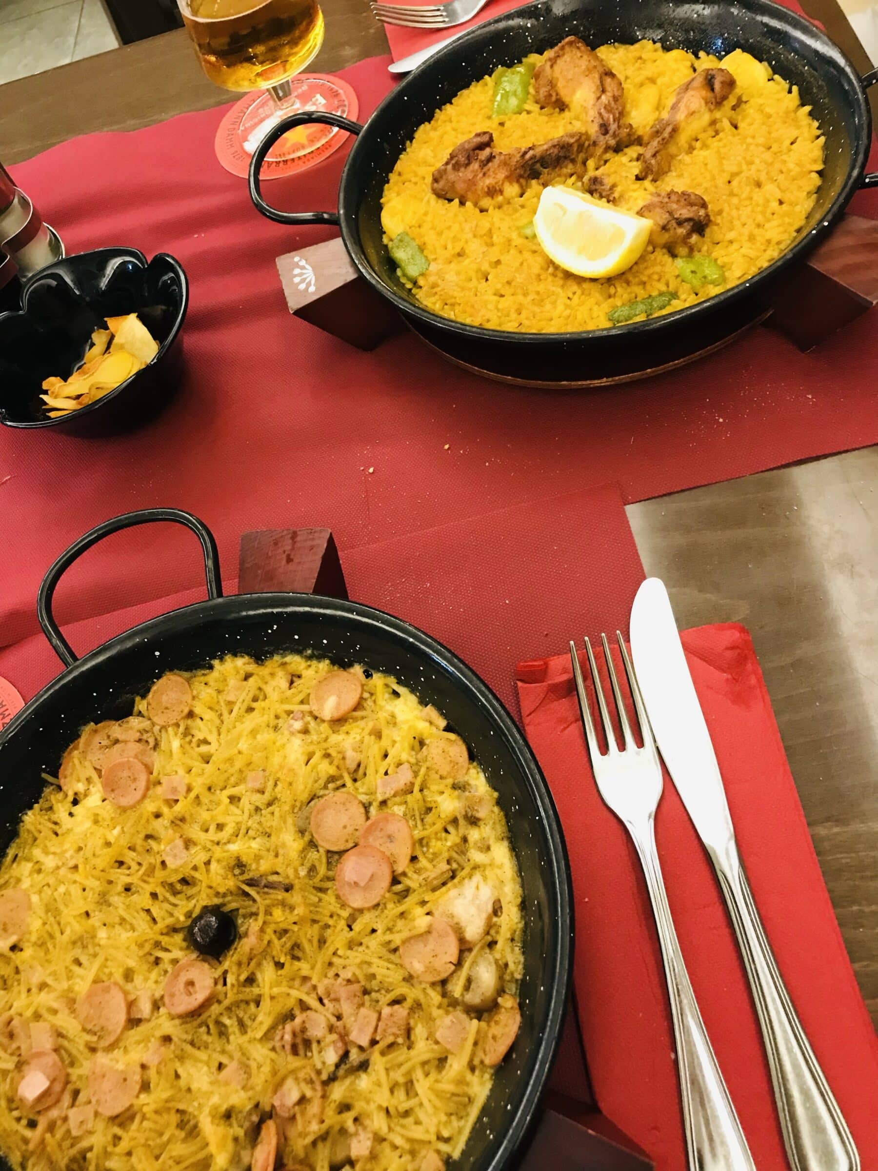 Paella im Alba Restaurante