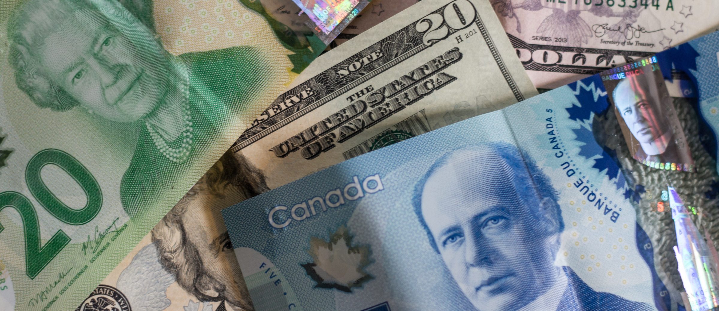 Canadees en Amerikaans briefgeld