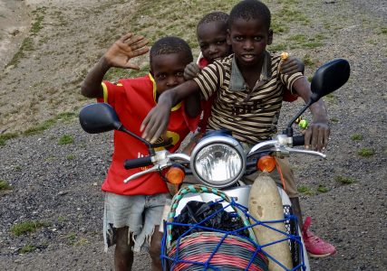 Scooterfans in Narok