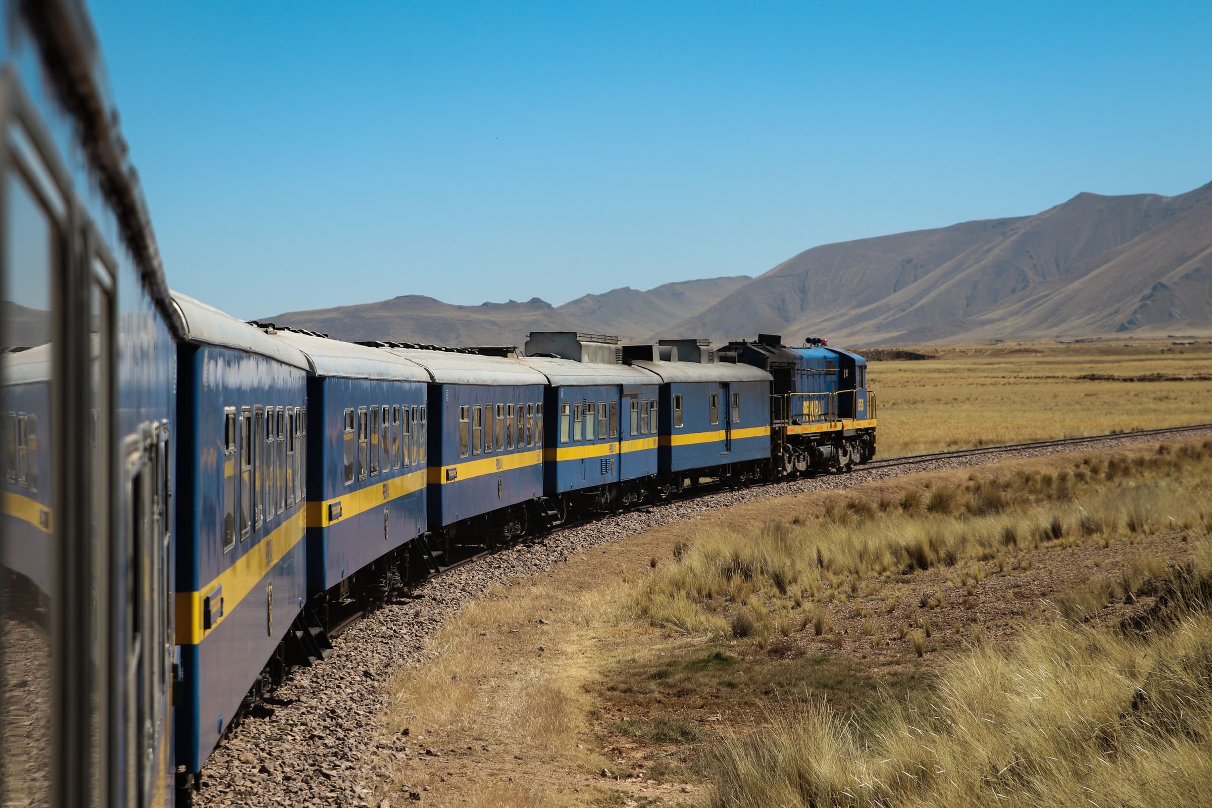 Trein in Peru