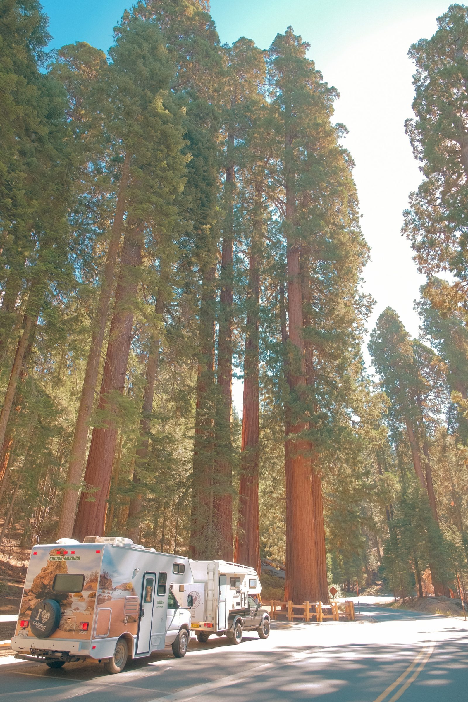 S obytnými vozy | Tipy na národní park Sequoia
