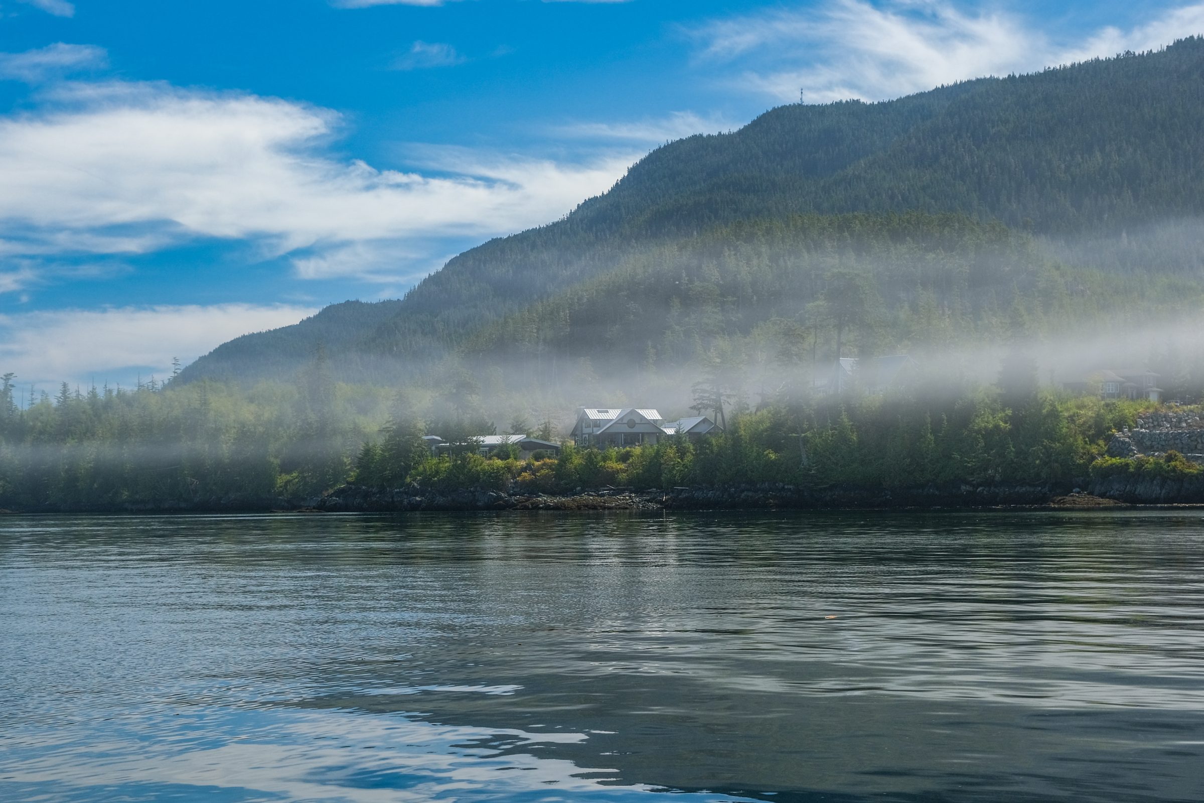 Huizen bij Telegraph Cove | Tips en hoogtepunten Vancouver Island
