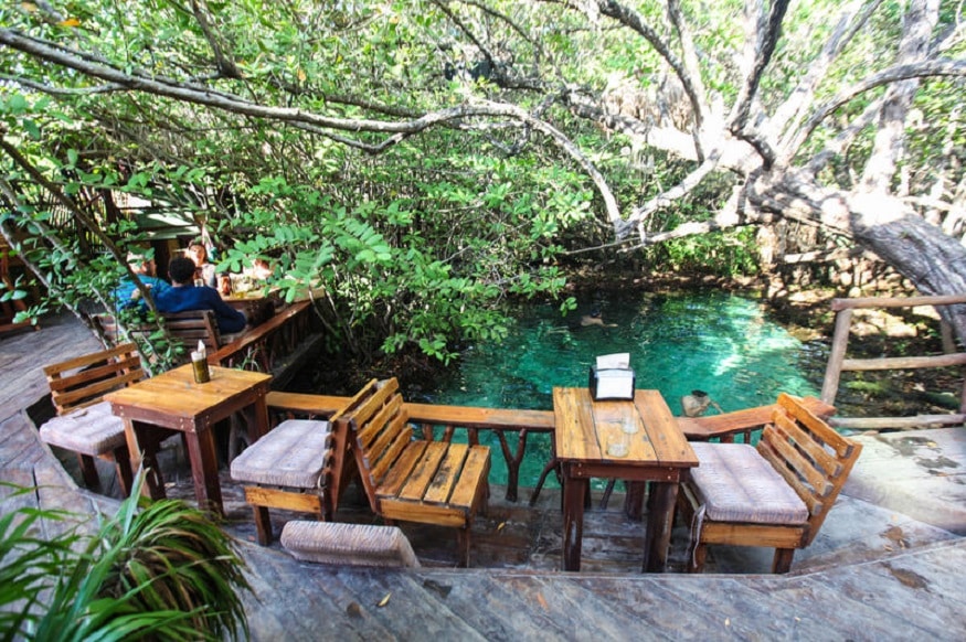 Bambu Gran Palas Cenote v Mehiki