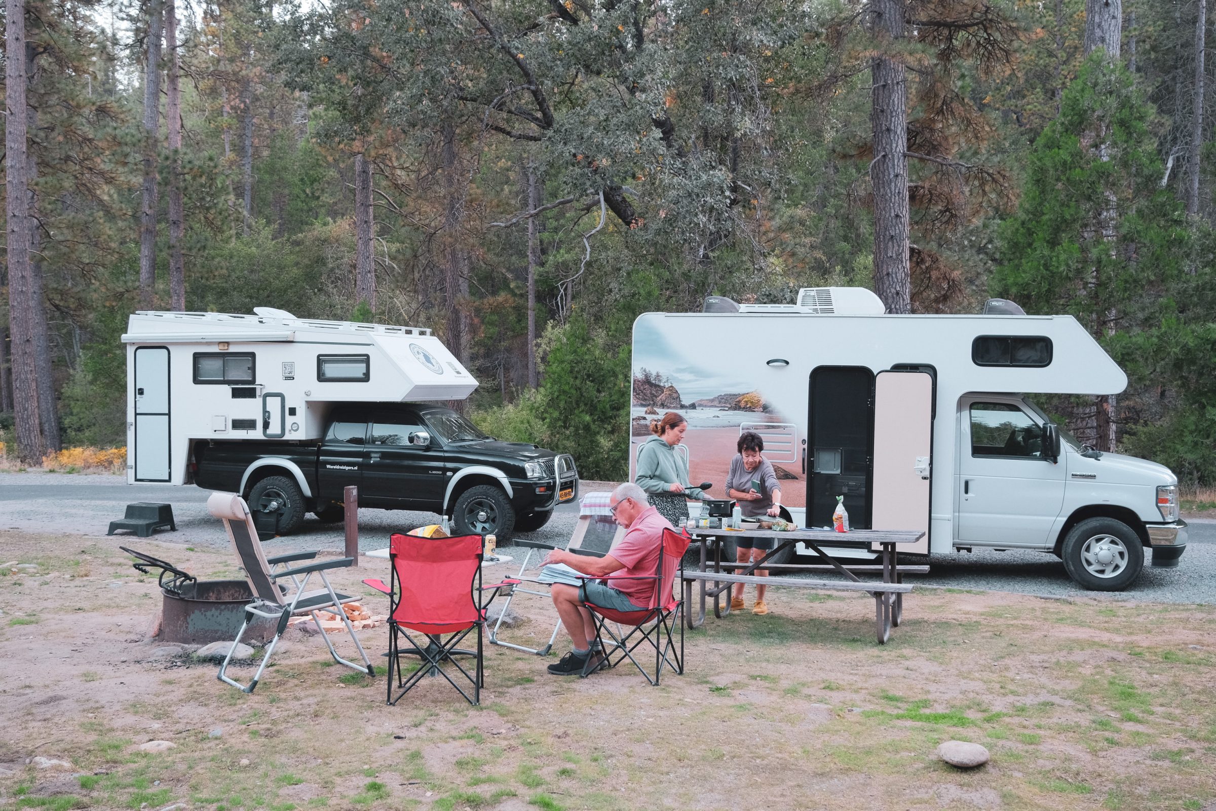 Wawona Campground bij Yosemite | Highlights of the West